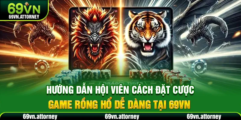 Hướng dẫn hội viên cách đặt cược game rồng hổ dễ dàng tại 69VN